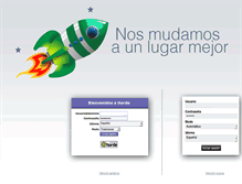 Tablet Screenshot of mail.nuestrosite.com